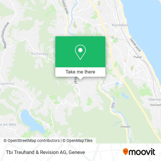 Tbi Treuhand & Revision AG map
