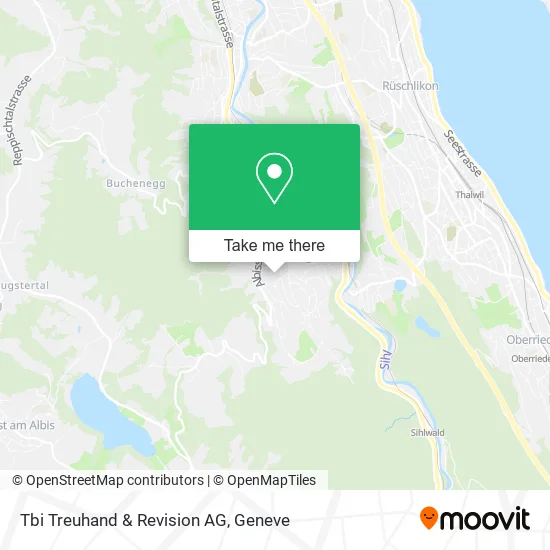 Tbi Treuhand & Revision AG map