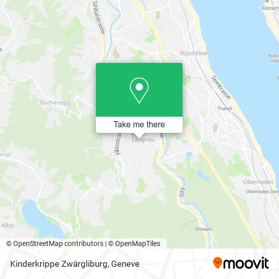 Kinderkrippe Zwärgliburg map