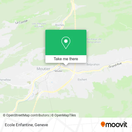 Ecole Enfantine map