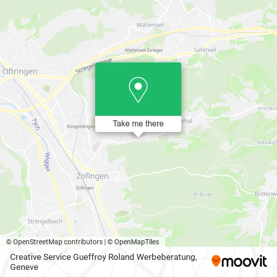 Creative Service Gueffroy Roland Werbeberatung map