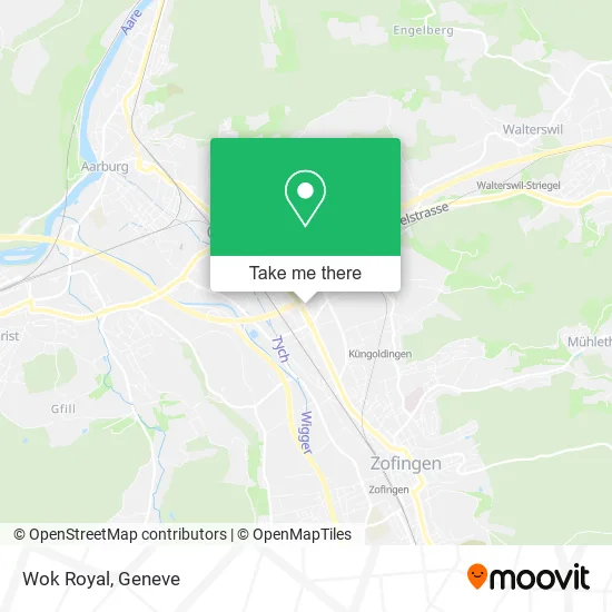 Wok Royal map