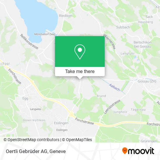 Oertli Gebrüder AG map