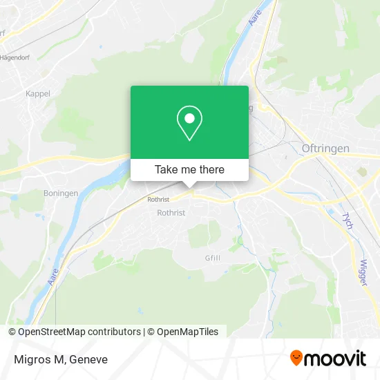 Migros M map