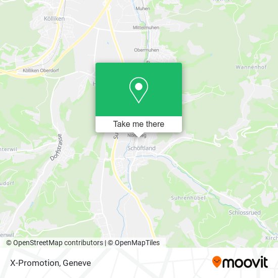 X-Promotion map