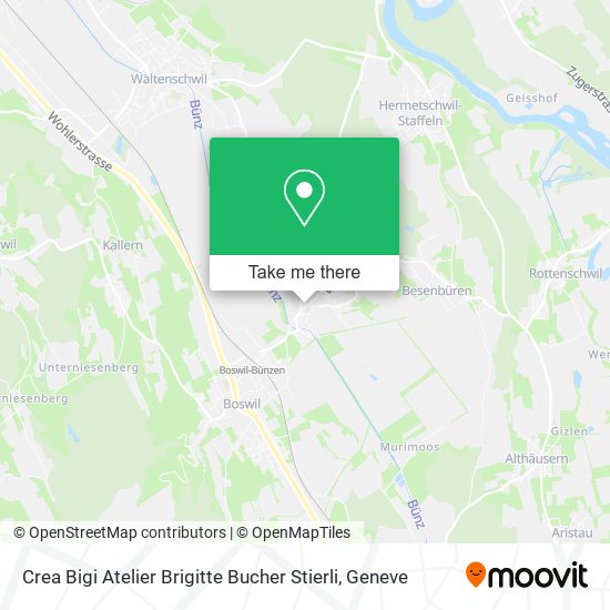 Crea Bigi Atelier Brigitte Bucher Stierli map