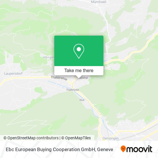 Ebc European Buying Cooperation GmbH map