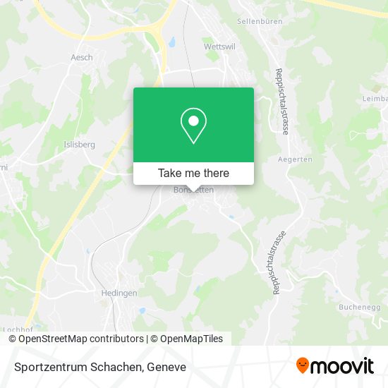 Sportzentrum Schachen map