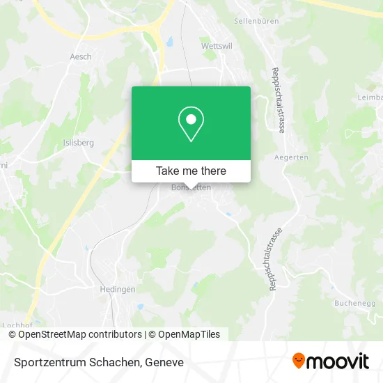 Sportzentrum Schachen map