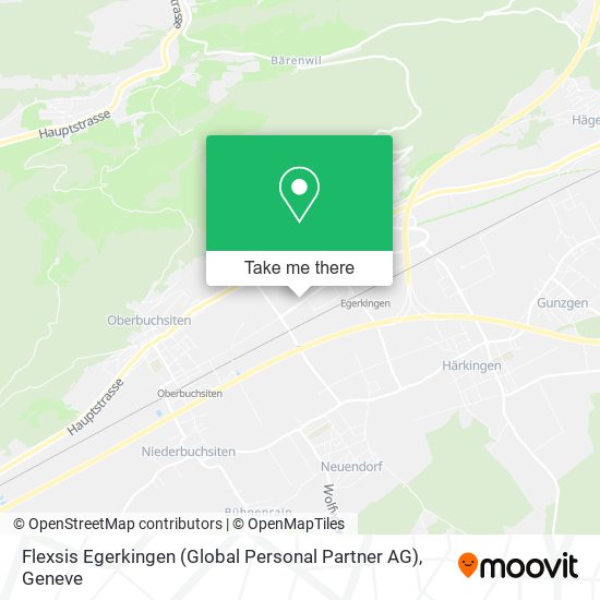 Flexsis Egerkingen (Global Personal Partner AG) map
