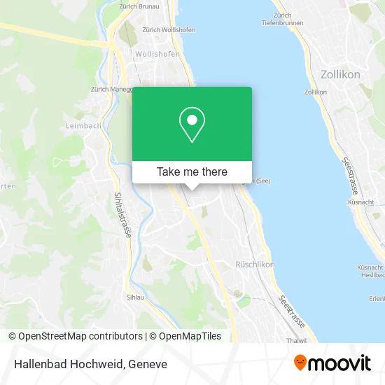 Hallenbad Hochweid map