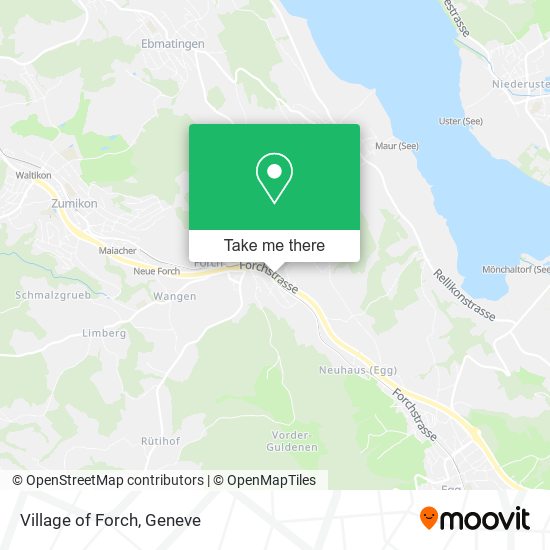 Village of Forch map