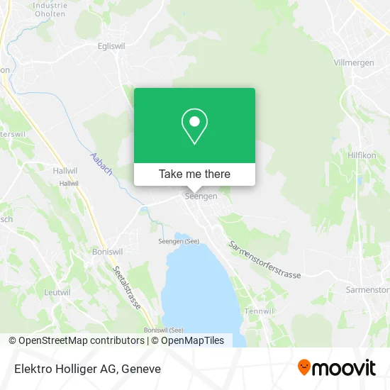 Elektro Holliger AG map