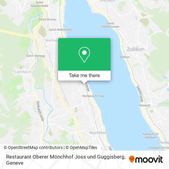 Restaurant Oberer Mönchhof Joss und Guggisberg map