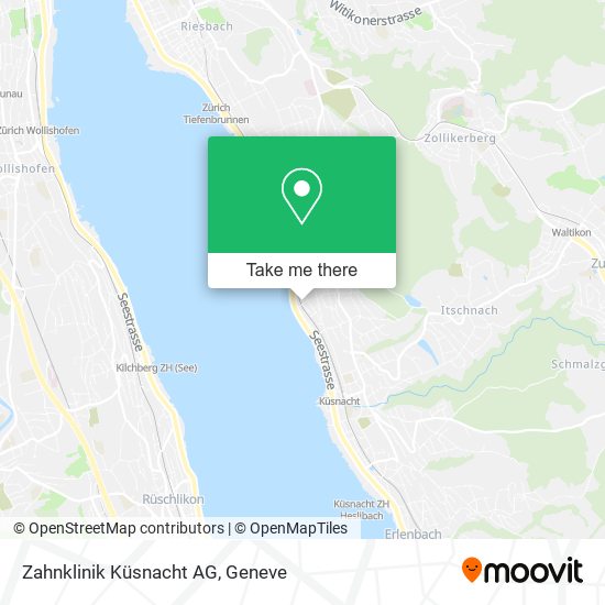 Zahnklinik Küsnacht AG map