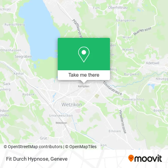 Fit Durch Hypnose map