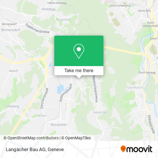 Langächer Bau AG map