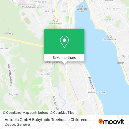 Adtools GmbH Babytools Treehouse Childrens Decor map