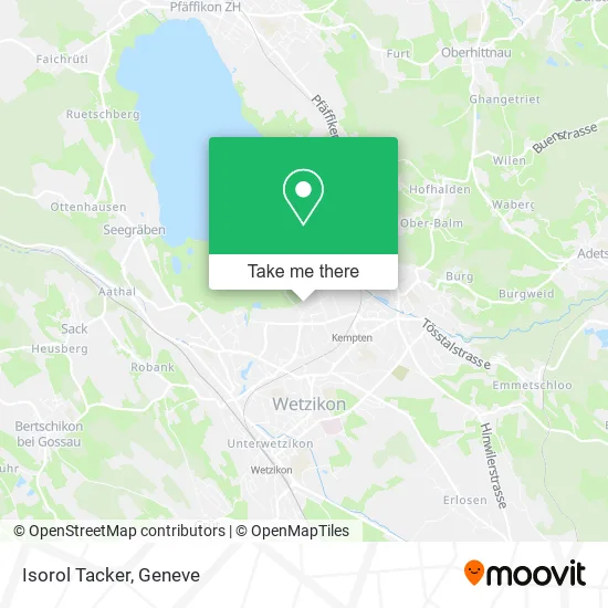 Isorol Tacker map