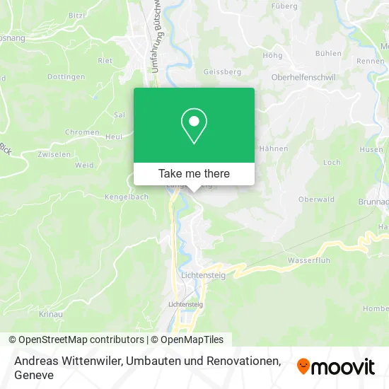 Andreas Wittenwiler, Umbauten und Renovationen map