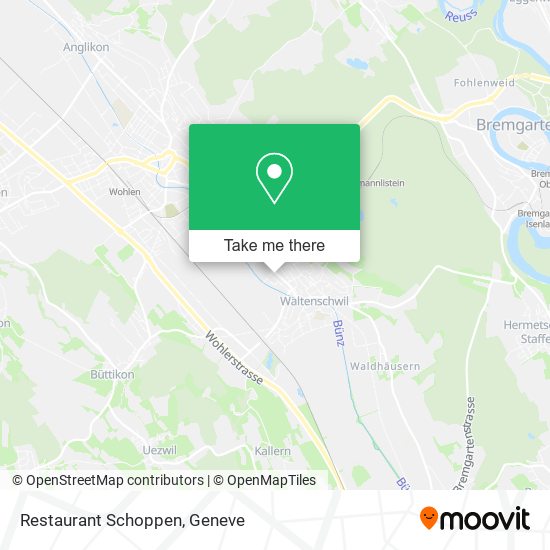 Restaurant Schoppen map