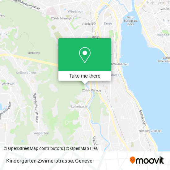 Kindergarten Zwirnerstrasse map