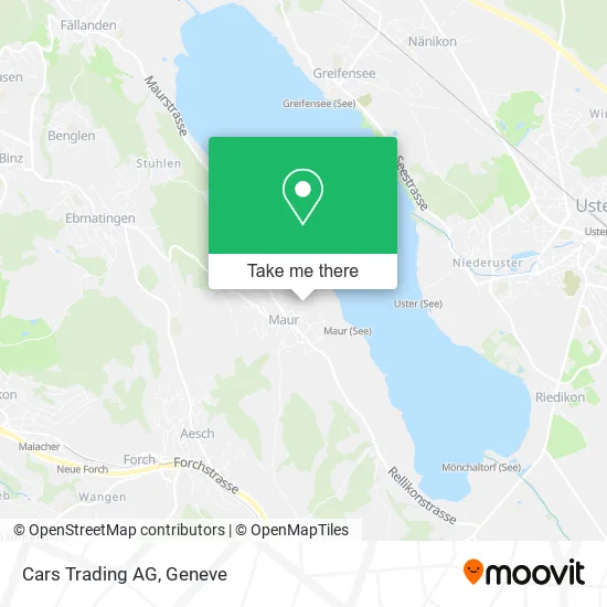 Cars Trading AG map
