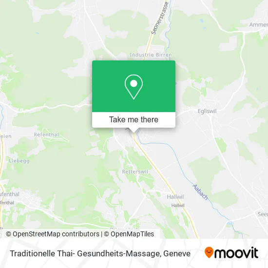 Traditionelle Thai- Gesundheits-Massage map