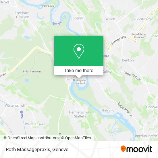 Roth Massagepraxis map