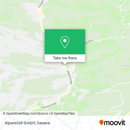 Alpenrösli GmbH map