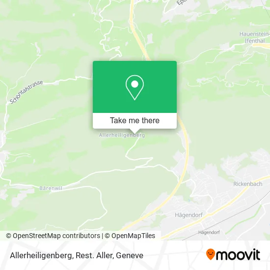 Allerheiligenberg, Rest. Aller map