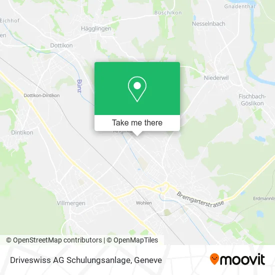 Driveswiss AG Schulungsanlage map