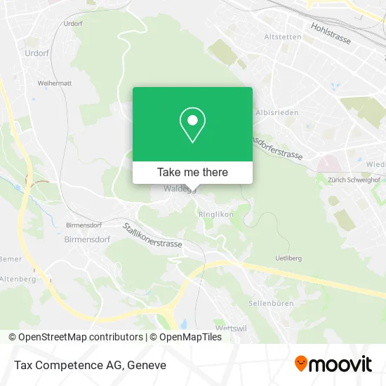 Tax Competence AG map
