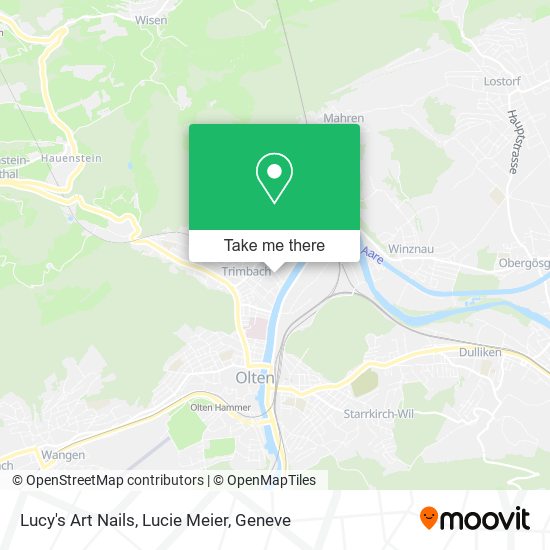 Lucy's Art Nails, Lucie Meier map