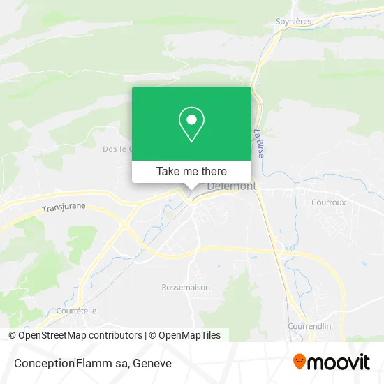 Conception'Flamm sa map