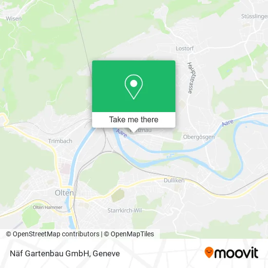 Näf Gartenbau GmbH map