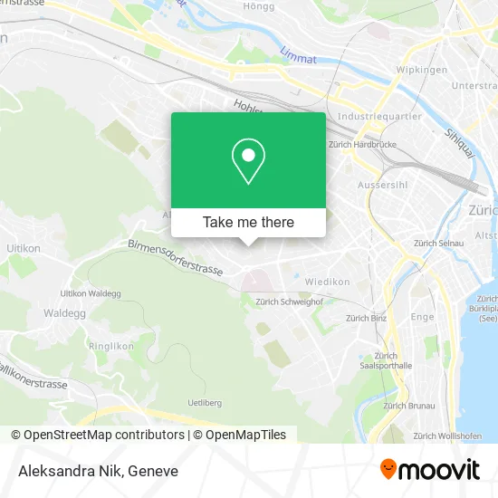 Aleksandra Nik map