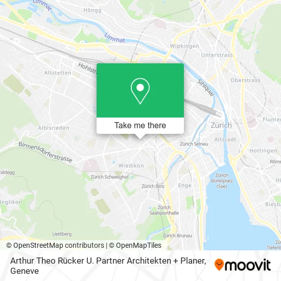 Arthur Theo Rücker U. Partner Architekten + Planer map