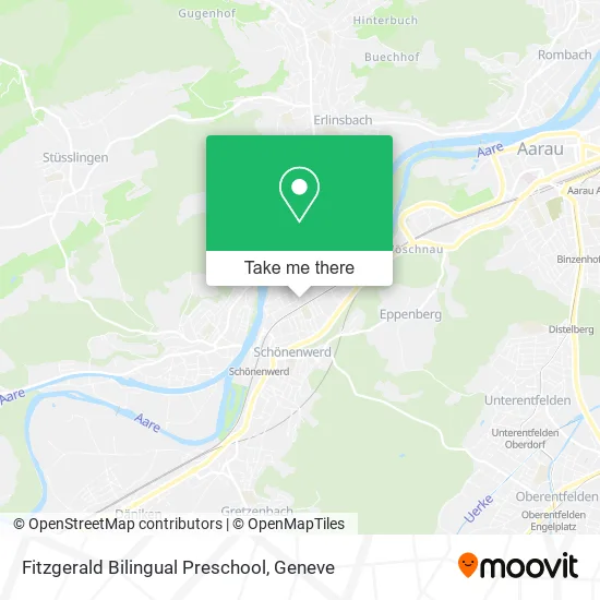 Fitzgerald Bilingual Preschool map