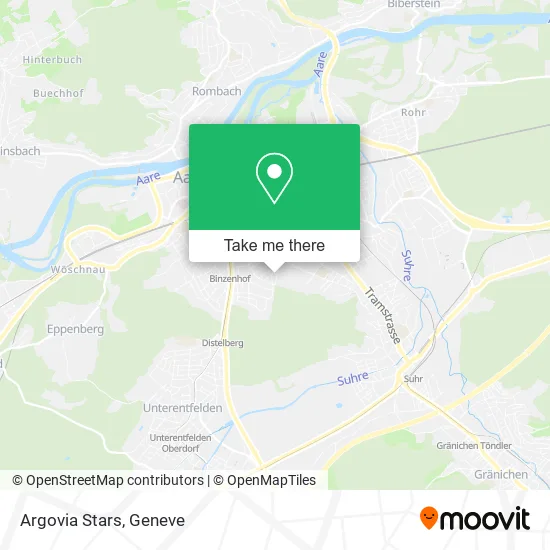Argovia Stars map