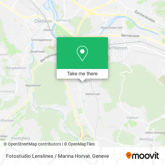 Fotostudio Lenslines / Marina Horvat map