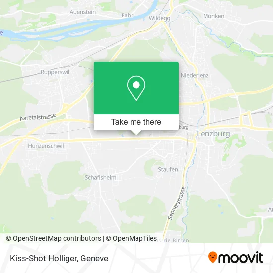 Kiss-Shot Holliger map