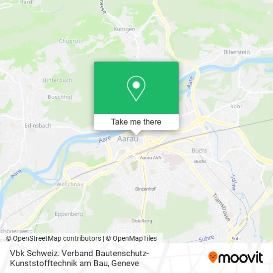 Vbk Schweiz. Verband Bautenschutz- Kunststofftechnik am Bau map
