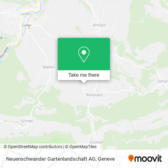 Neuenschwander Gartenlandschaft AG map