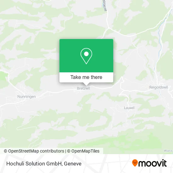 Hochuli Solution GmbH map