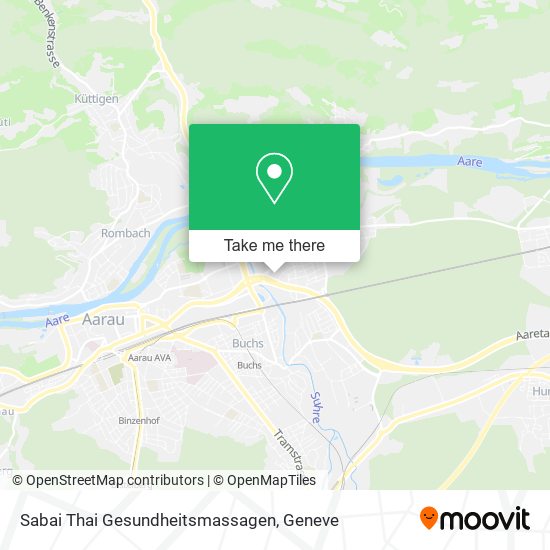 Sabai Thai Gesundheitsmassagen map