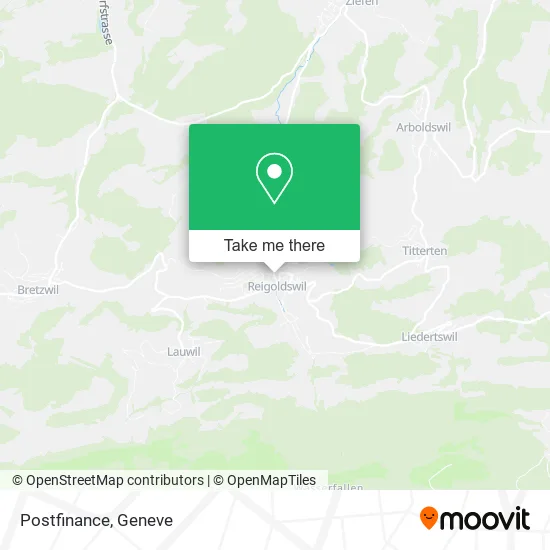 Postfinance map