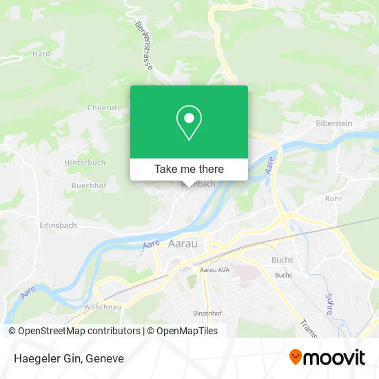 Haegeler Gin map