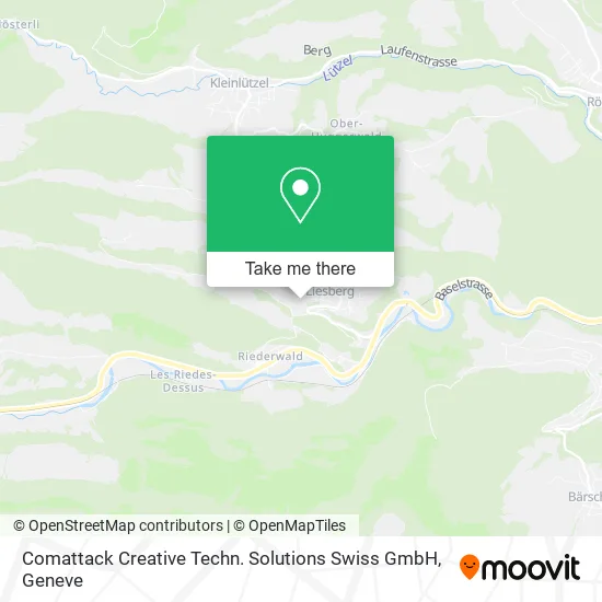 Comattack Creative Techn. Solutions Swiss GmbH map