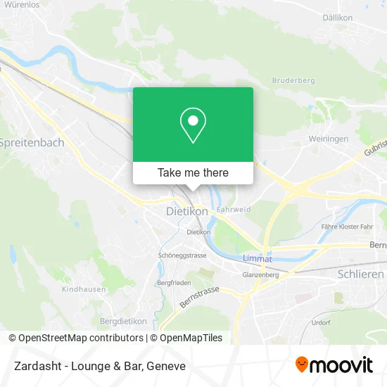 Zardasht - Lounge & Bar map